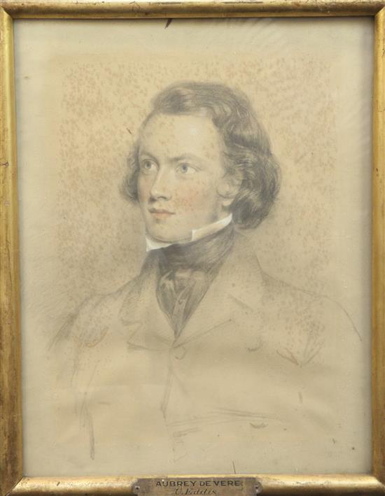 Eden Upton Eddis (1812-1901) Five portraits. 17.5 x 13in